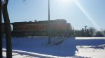 BNSF 6364 in the Snow